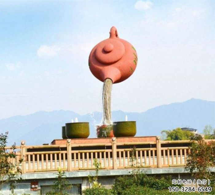 青铜峡公园天壶雕塑工厂,不锈钢材质,圆雕形式 青铜峡公园天壶雕塑工厂,不锈钢材质,圆雕形式