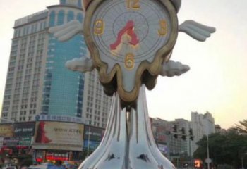 武川钟表雕塑
