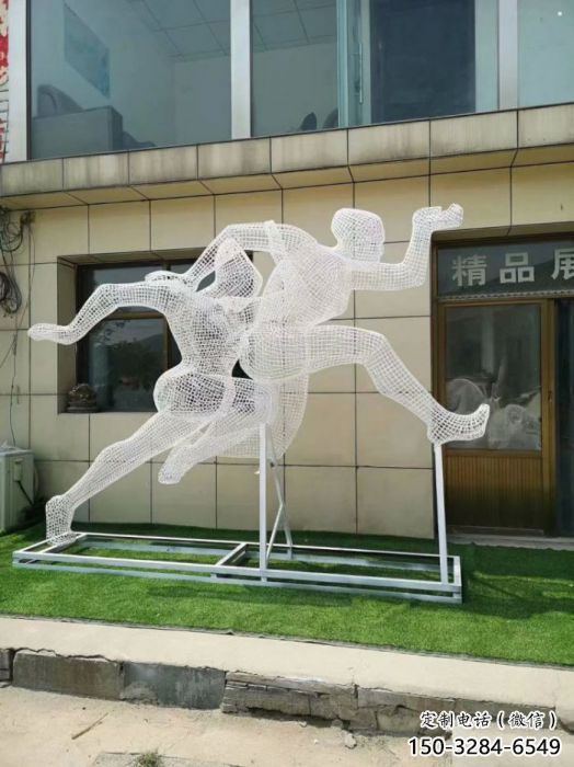 彭阳镂空体育雕塑供求,白钢构件,铁艺人物雕塑观赏型 彭阳镂空体育雕塑供求,白钢构件,铁艺人物雕塑观赏型