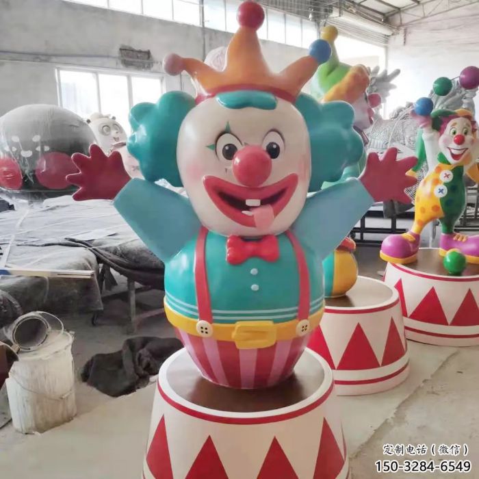 古交公园小丑雕塑 古交公园小丑雕塑