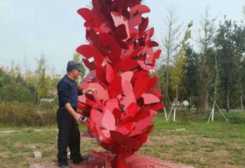 大同公园花环雕塑