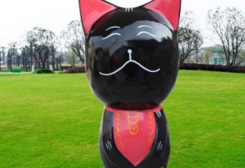 眉山广场小猫雕塑，动物摆件，仿古工艺