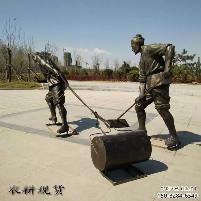 金华民俗农夫雕塑 金华民俗农夫雕塑