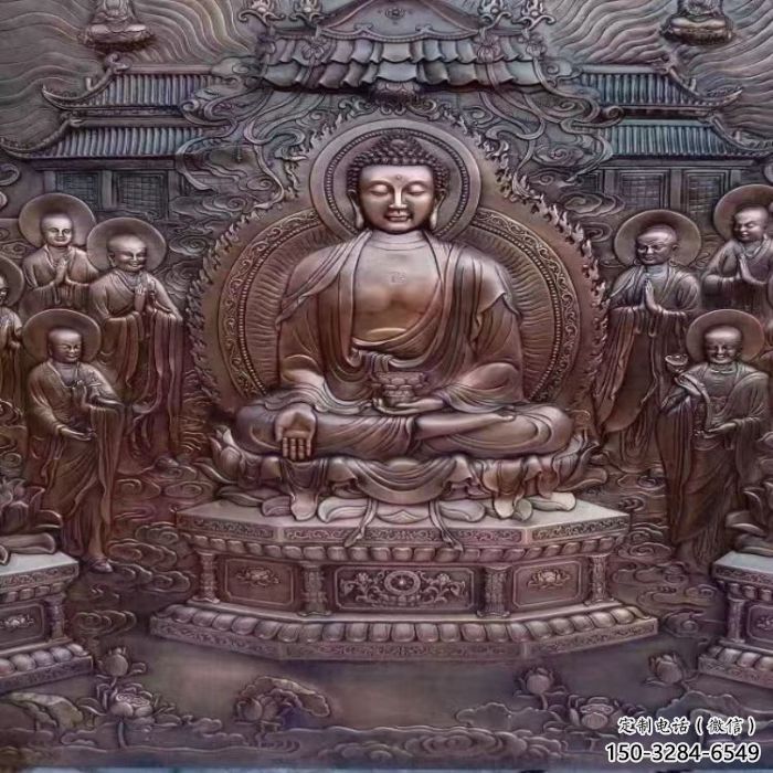 大渡口锻铜浮雕常用，寺庙景观，黄铜佛像浮雕生产商