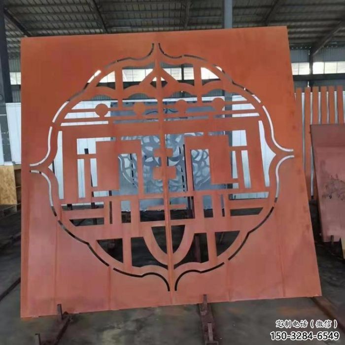 巴南镂空景墙雕塑,耐候钢镂空工艺设计 巴南镂空景墙雕塑,耐候钢镂空工艺设计