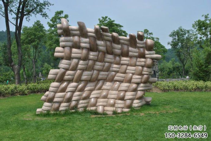 黔江镂空包包雕塑 黔江镂空包包雕塑