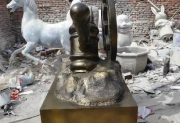 渝中公园锤子雕塑