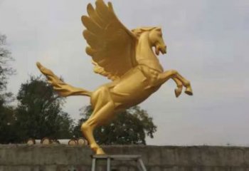 大渡口园林金马雕塑