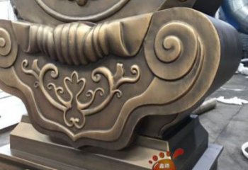 万州抱箍铸造观赏型，露天雕塑，铸铜抱箍雕塑订做